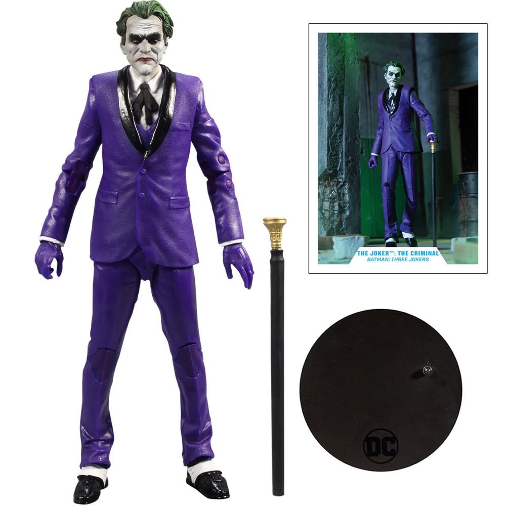 Joker: The Criminal - McFarlane Toys DC (DC Multiverse) action figure collectible - Main Image 3