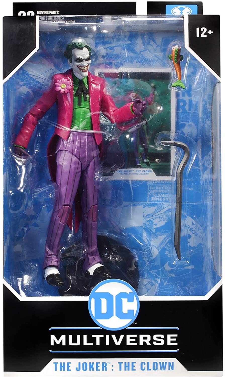 Joker: The Clown - McFarlane Toys DC (DC Multiverse) action figure collectible - Main Image 1
