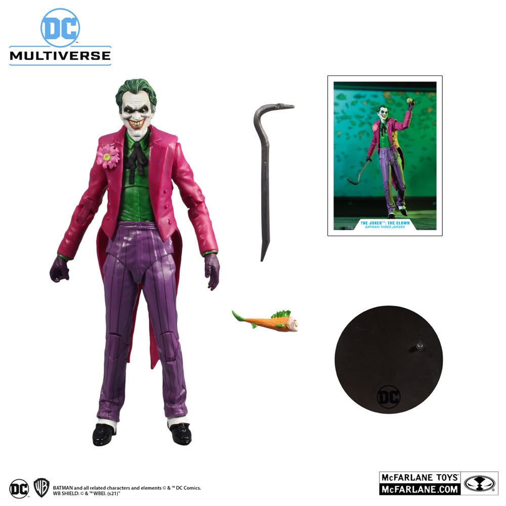 Joker: The Clown - McFarlane Toys DC (DC Multiverse) action figure collectible - Main Image 2