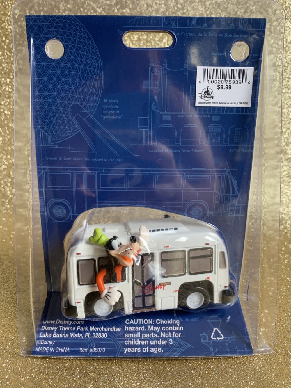 Disney Transport Bus - Disney Theme Park Merchandise (Walt Disney World Resorts) action figure collectible [Barcode 400020759399] - Main Image 4