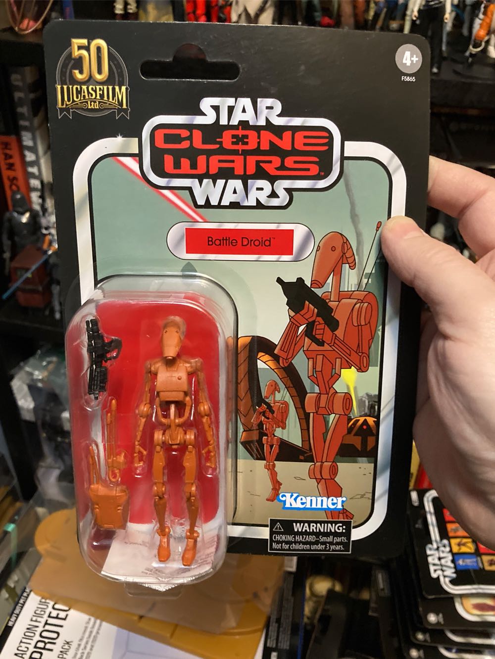 Battle Droid - Hasbro (Star Wars) action figure collectible [Barcode 5010993985449] - Main Image 2