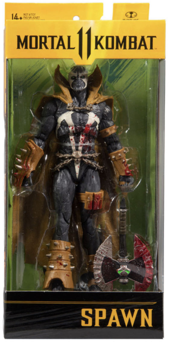 McFarlane Toys Mortal Kombat 11 Spawn Bloody Classic - McFarlane Toys™ (Mortal Kombat) action figure collectible [Barcode 787926110623] - Main Image 2