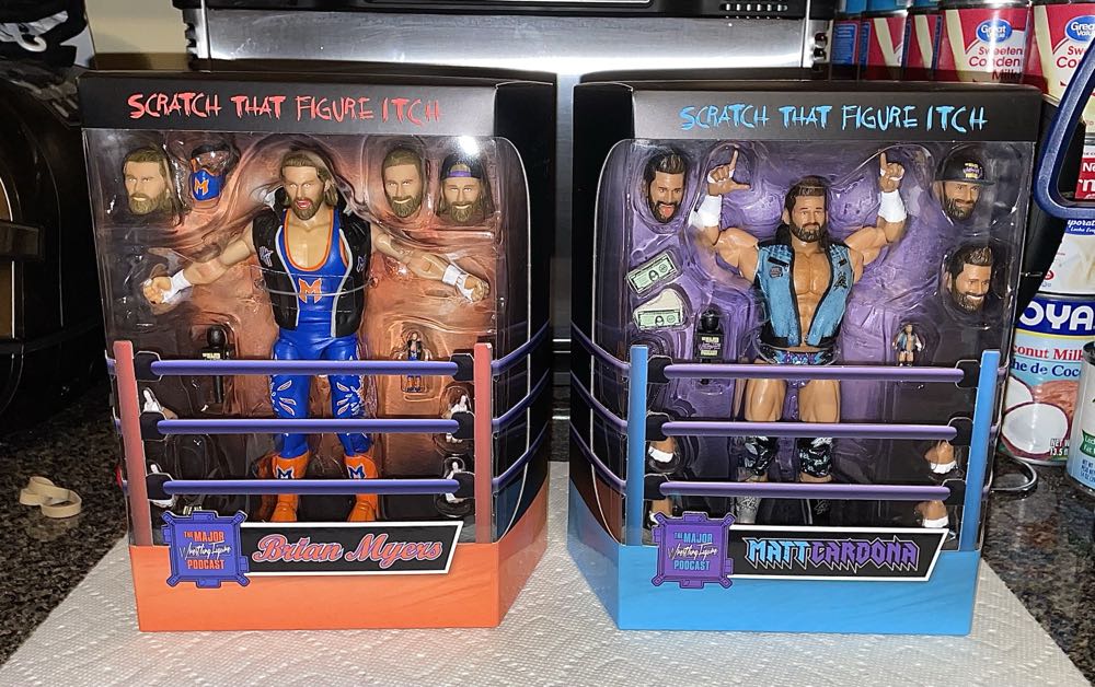 Brian Myers (Signed) - Super7 (Major Wrestling Figure Podcast) action figure collectible [Barcode 840049811201] - Main Image 2