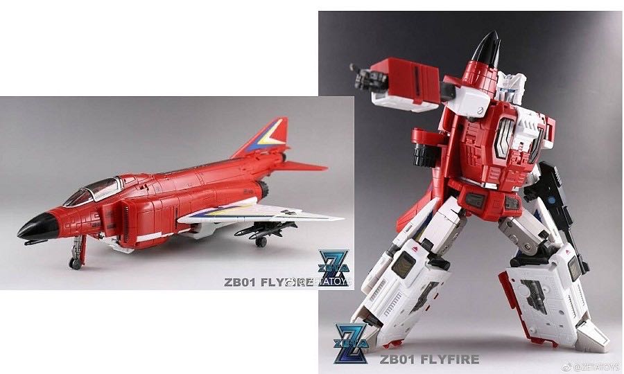 Fly Fire (Fireflight) - Zeta Toys (The Transformers) action figure collectible - Main Image 2