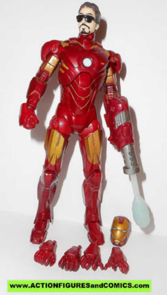 Iron Man 2 Movie Series: Iron Man Mark IV (Walmart Exclusive) - Hasbro (Iron Man 2 Movie Series) action figure collectible [Barcode 653569520863] - Main Image 2