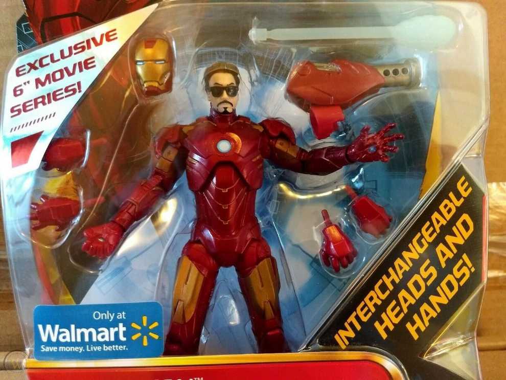 Iron Man 2 Movie Series: Iron Man Mark IV (Walmart Exclusive) - Hasbro (Iron Man 2 Movie Series) action figure collectible [Barcode 653569520863] - Main Image 3