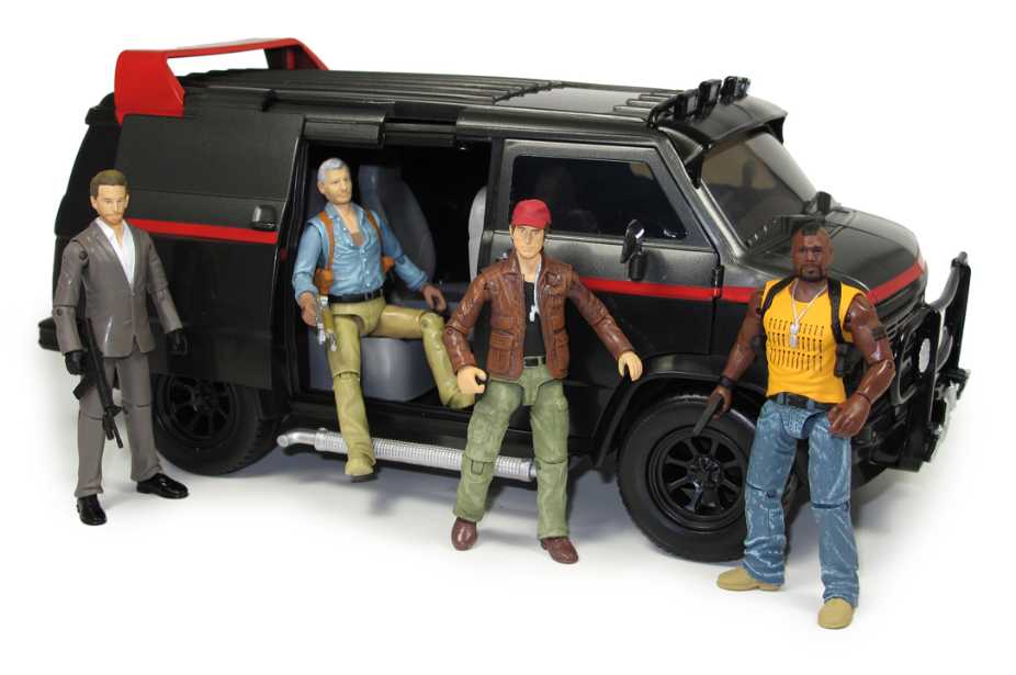 Jazwares A-Team (Howling Mad) Murdock - Jazwares (A-Team) action figure collectible [Barcode 681326170037] - Main Image 4