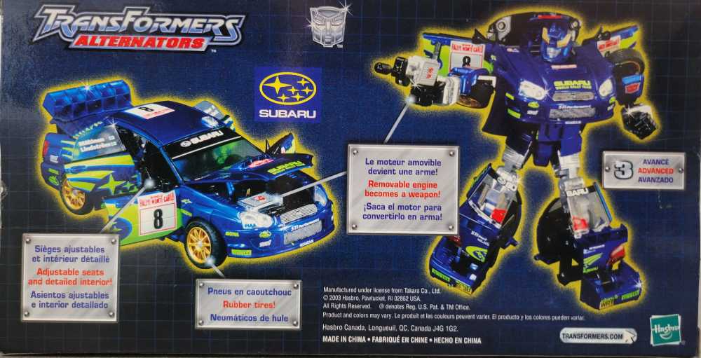 Smokescreen 1st Boxed - Hasbro (Alternators) action figure collectible - Main Image 3