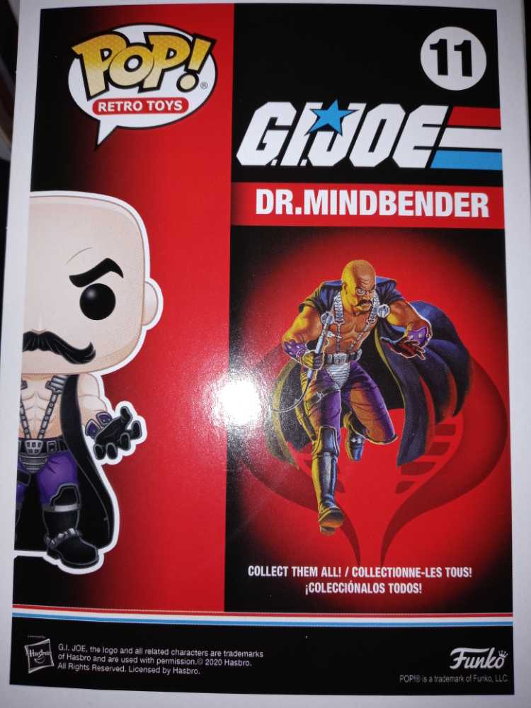 COBRA - Dr. Mindbender - Funko (G.I. JOE - Pop!) action figure collectible [Barcode 889698509107] - Main Image 2