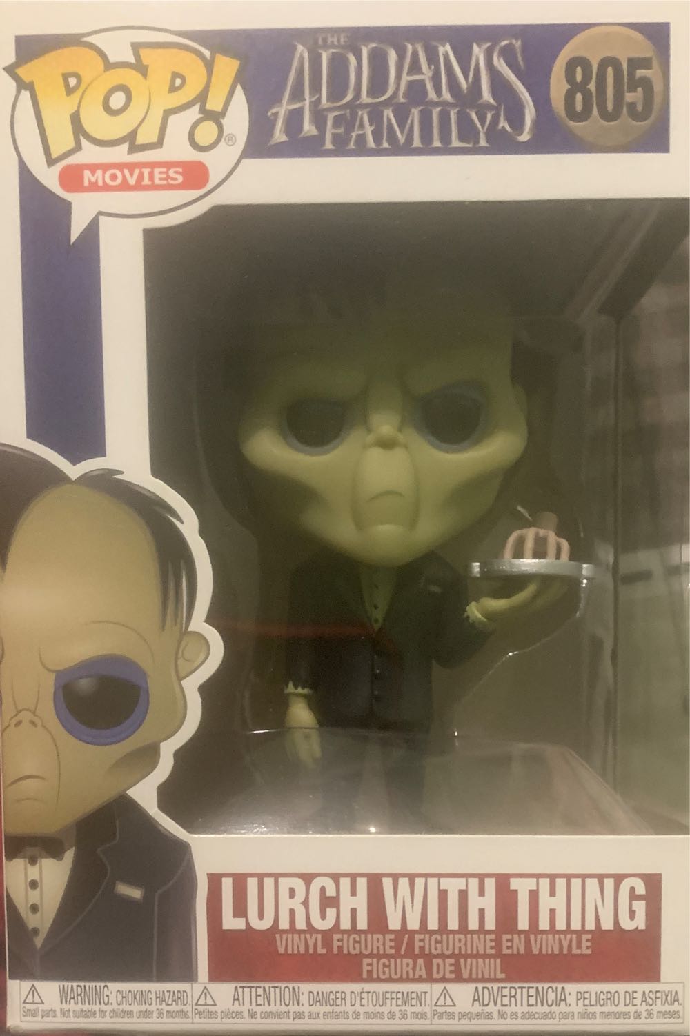 Lurch With Thing Funko  (The Addams Family) action figure collectible - Main Image 1