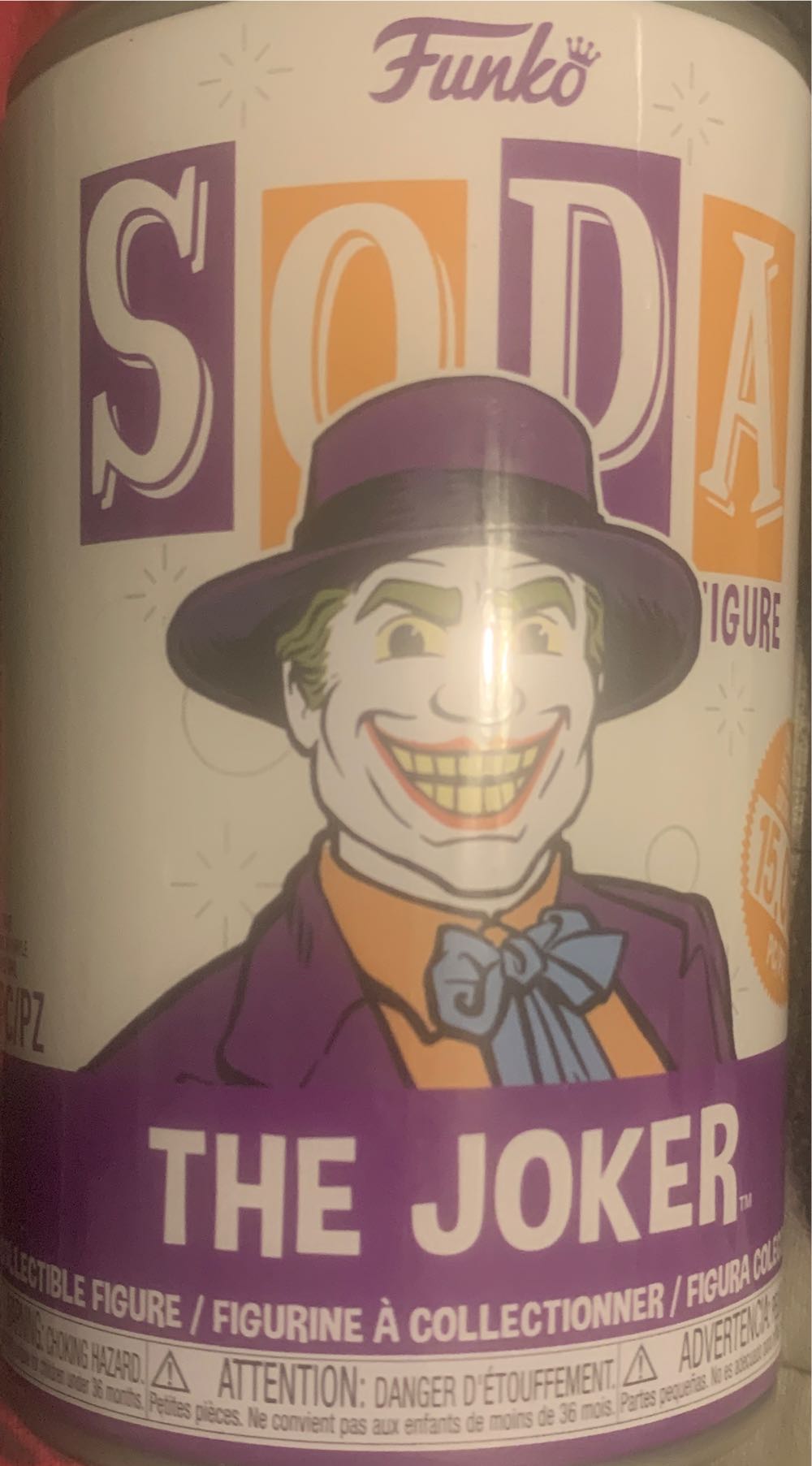 Joker Funko Soda  (Batman) action figure collectible - Main Image 1