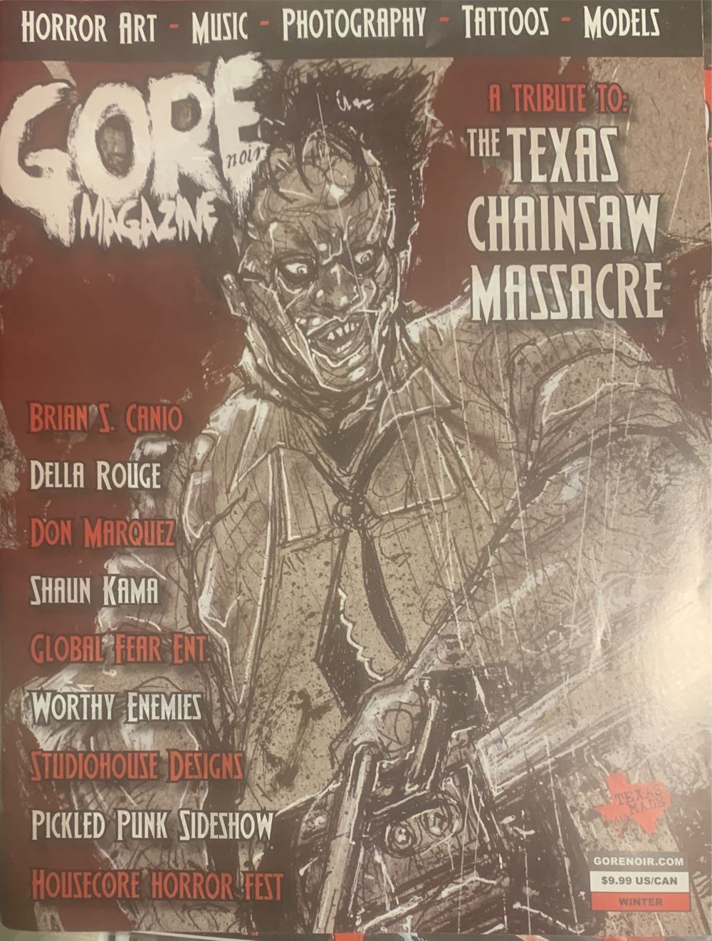 Leatherface (Gore Noir Mag)  (Texas Chainsaw Massacre) action figure collectible - Main Image 1
