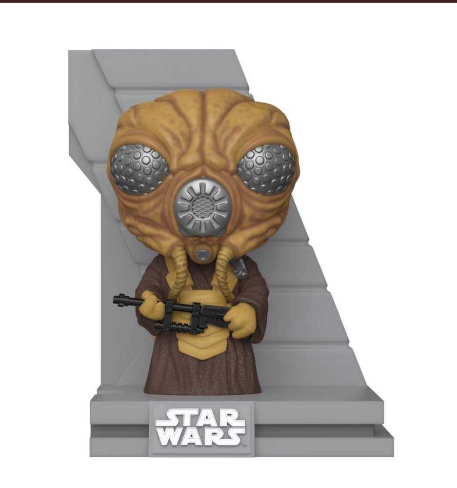 Funko Pop! Movies: Star Wars Bounty Hunters Collection: Zuckuss Gamestop Exclusive ESB - Funko (Star Wars Funko Pops) action figure collectible [Barcode 889698561044] - Main Image 4