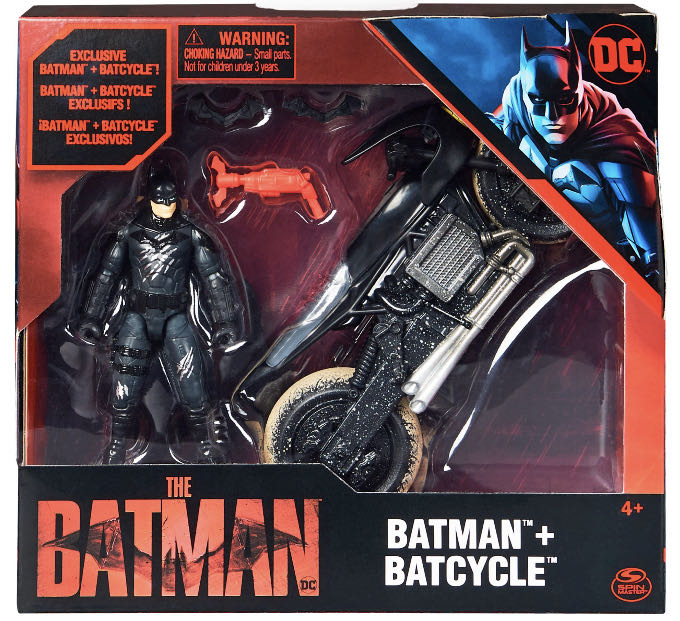 Batman And Batcycle  action figure collectible [Barcode 778988342800] - Main Image 1