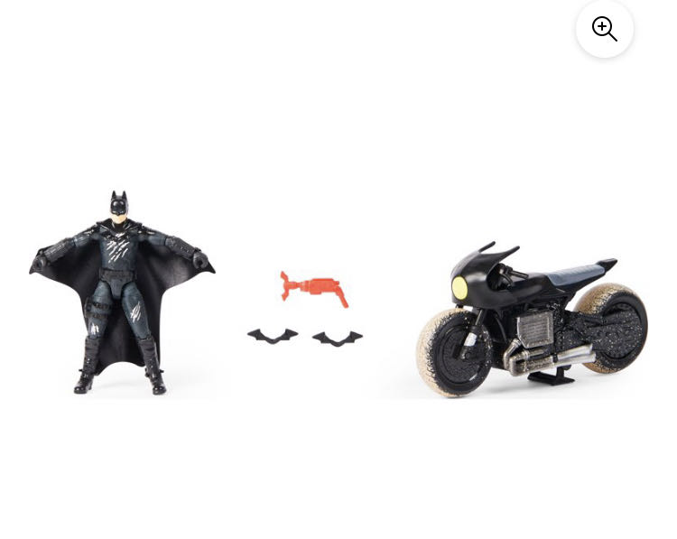 Batman And Batcycle  action figure collectible [Barcode 778988342800] - Main Image 3