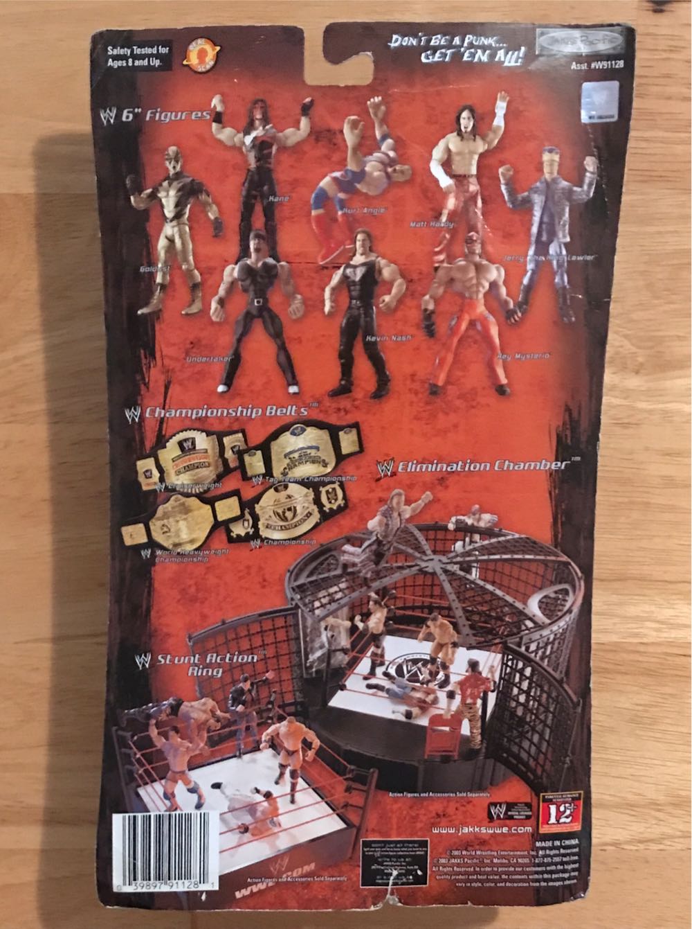 WWE Jakks Pacific Ruthless Aggression RAW Metal Series: Goldberg - WWE Jakks Pacific Ruthless Aggression Series (WWE Jakks Pacific Ruthless Aggression RAW Metal Series) action figure collectible [Barcode 039897911281] - Main Image 2