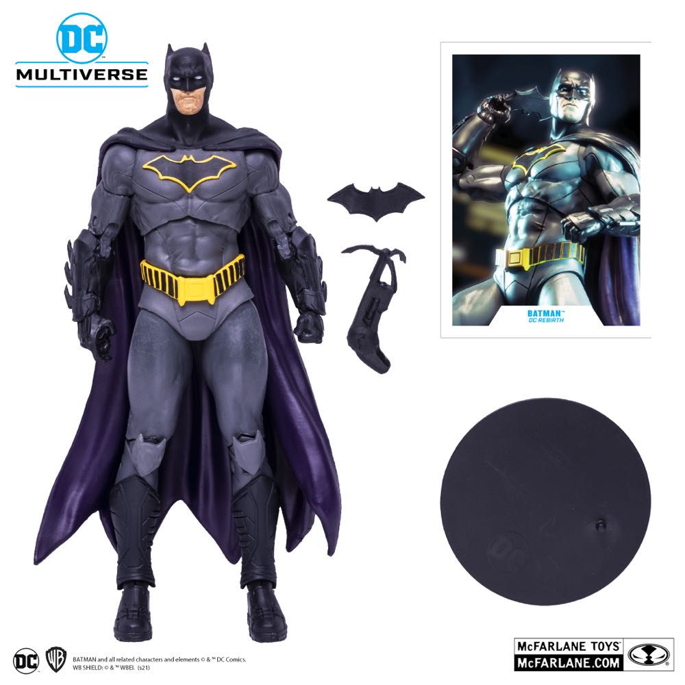 Batman - DC Rebirth - McFarlane’s Toys (DC Rebirth) action figure collectible - Main Image 3