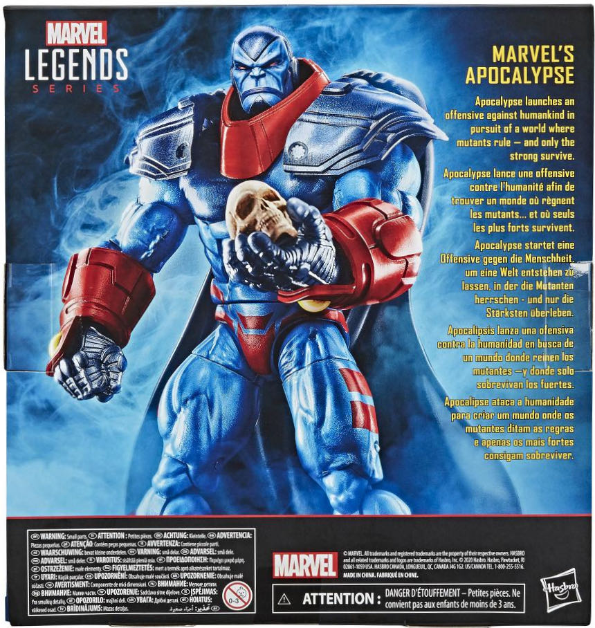 Apocalypse (Deluxe) - Hasbro (Marvel: Legends: 6”) action figure collectible [Barcode 5010993735969] - Main Image 2