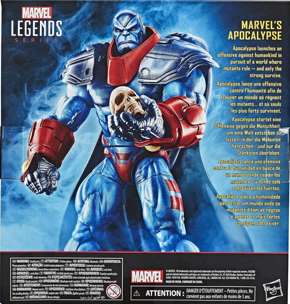 Apocalypse (Deluxe) - Hasbro (Marvel: Legends: 6”) action figure collectible [Barcode 5010993735969] - Main Image 4