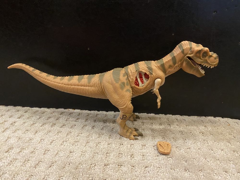 Tyrannosaurus Rex DIPINTO - Re-ak A-tak - Jurassic Park /// - Hasbro (Jurassic Park 3) action figure collectible [Barcode 076281610115] - Main Image 2