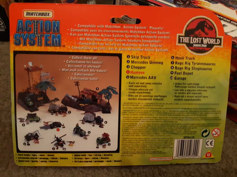 Matchbox The Lost World Tracker Trapper Skip Truck - Matchbox (Matchbox) action figure collectible [Barcode 043302507099] - Main Image 2
