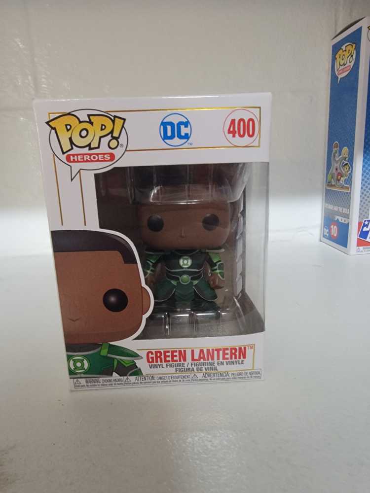 Green Lantern John Stewart Funko 400 - Pop! Heroes (DC Pop Heroes) action figure collectible [Barcode 889698524315] - Main Image 2