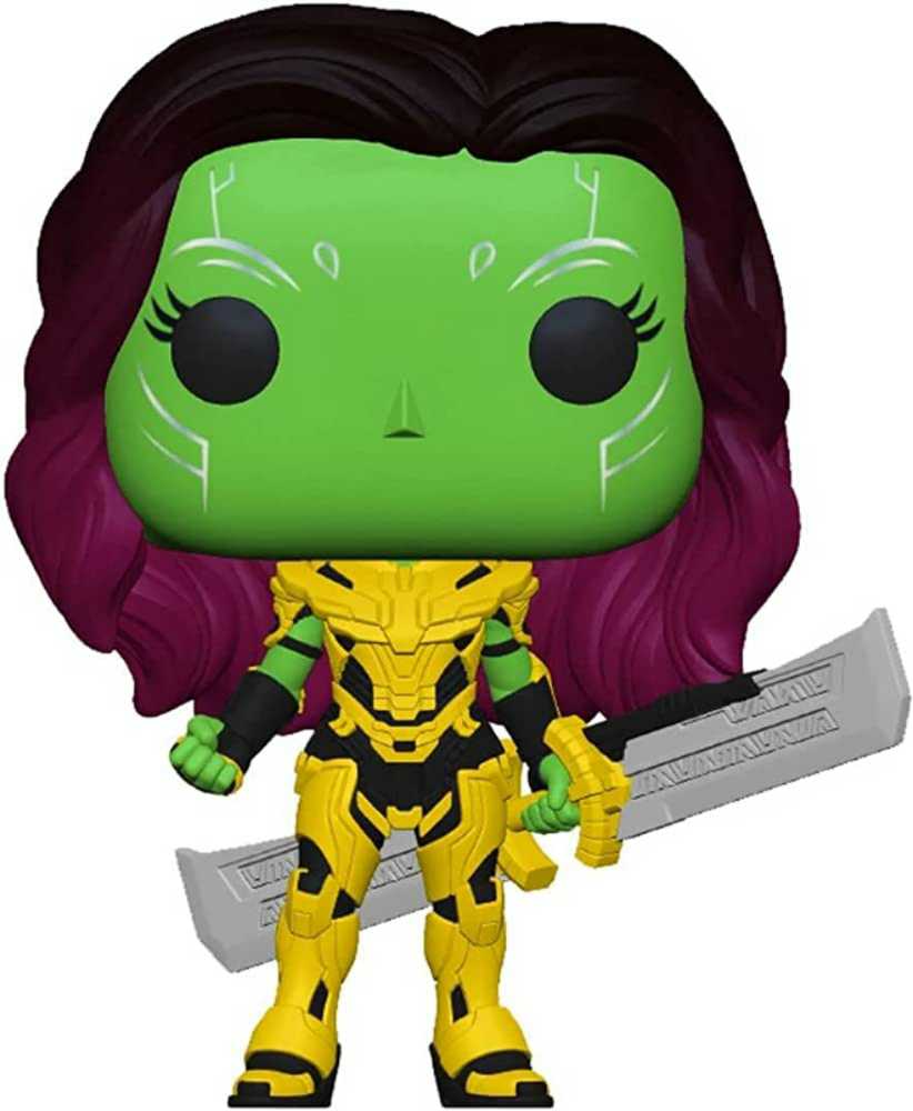 #970 What If...?:Gamora - Funko Pop! Television (Funko Pops) action figure collectible [Barcode 889698586511] - Main Image 3