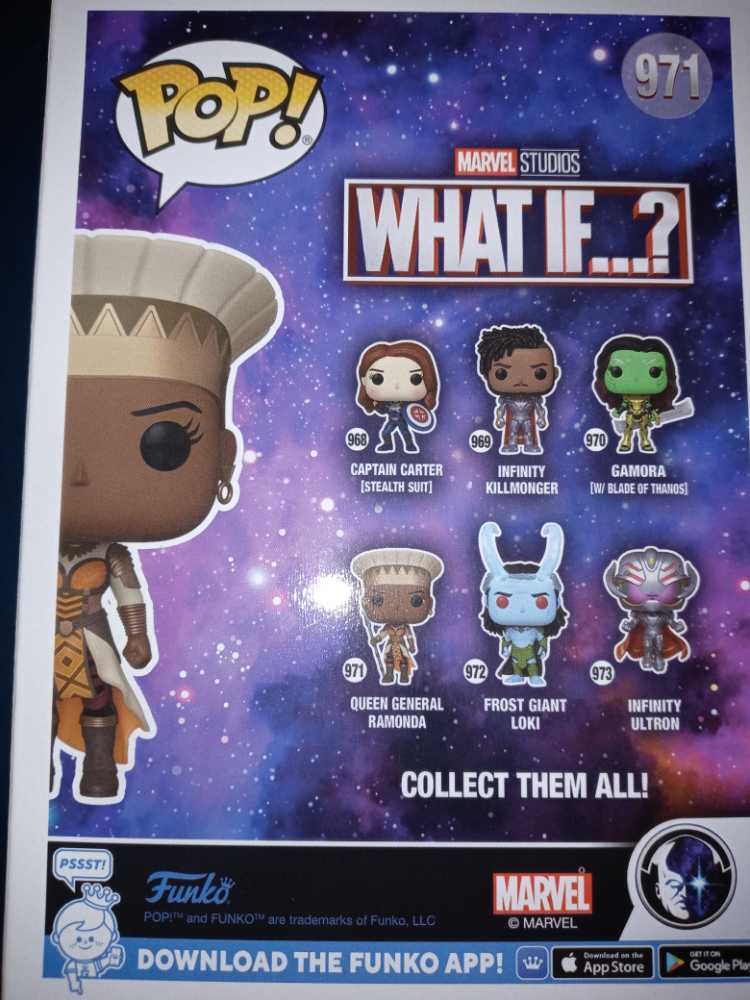 Queen General Ramonda #971 - Funko (Marvels What If...?) (Marvels What If...?) action figure collectible [Barcode 889698586504] - Main Image 2