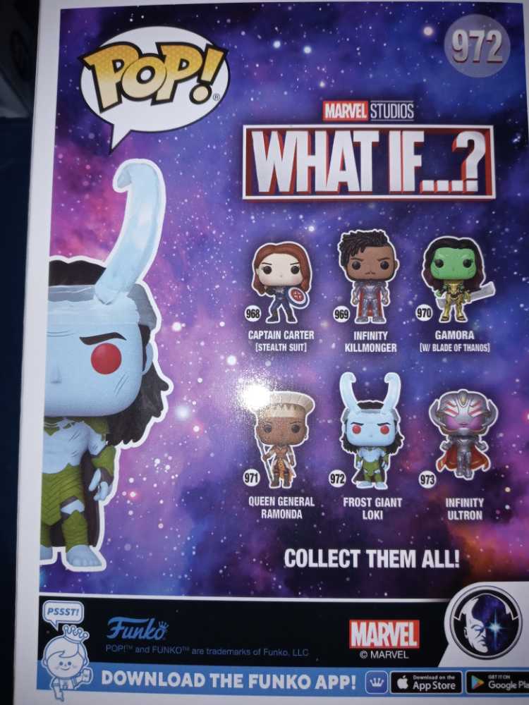972 - Funko (Marvels What If...?) (Marvels What If...?) action figure collectible [Barcode 889698586498] - Main Image 2