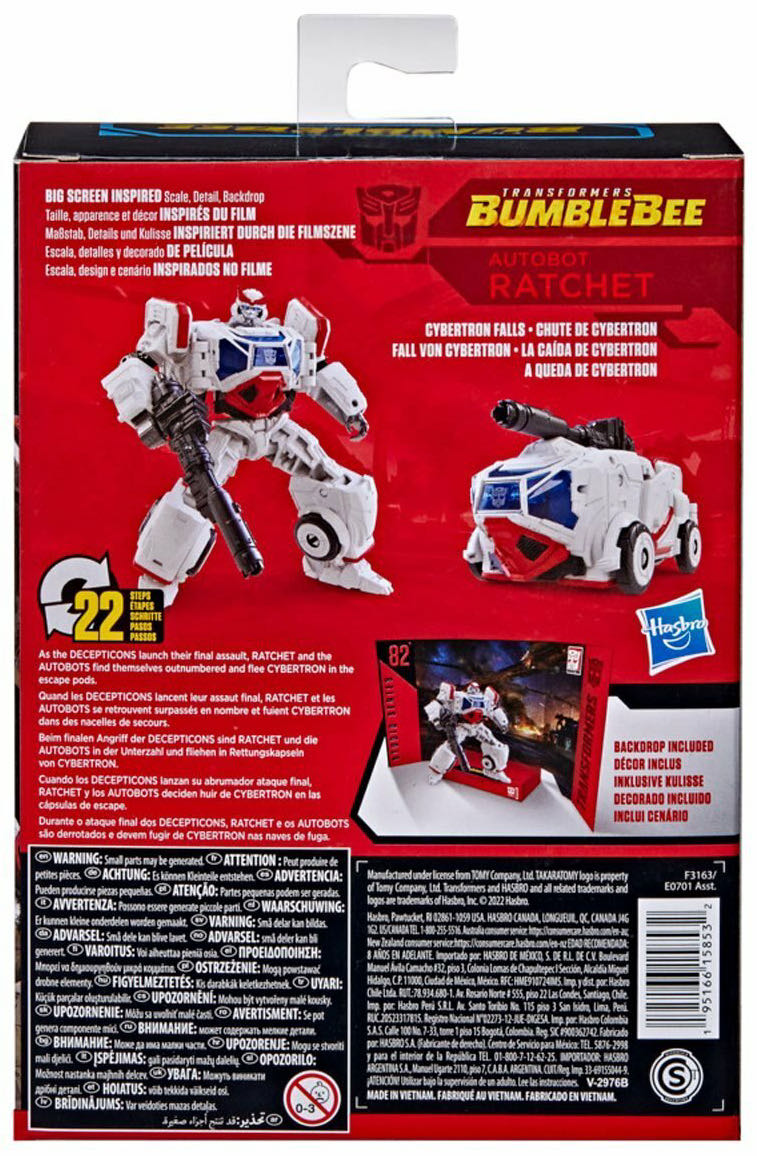 Ratchet SS82 - Hasbro (Transformers) action figure collectible [Barcode 195166158532] - Main Image 4