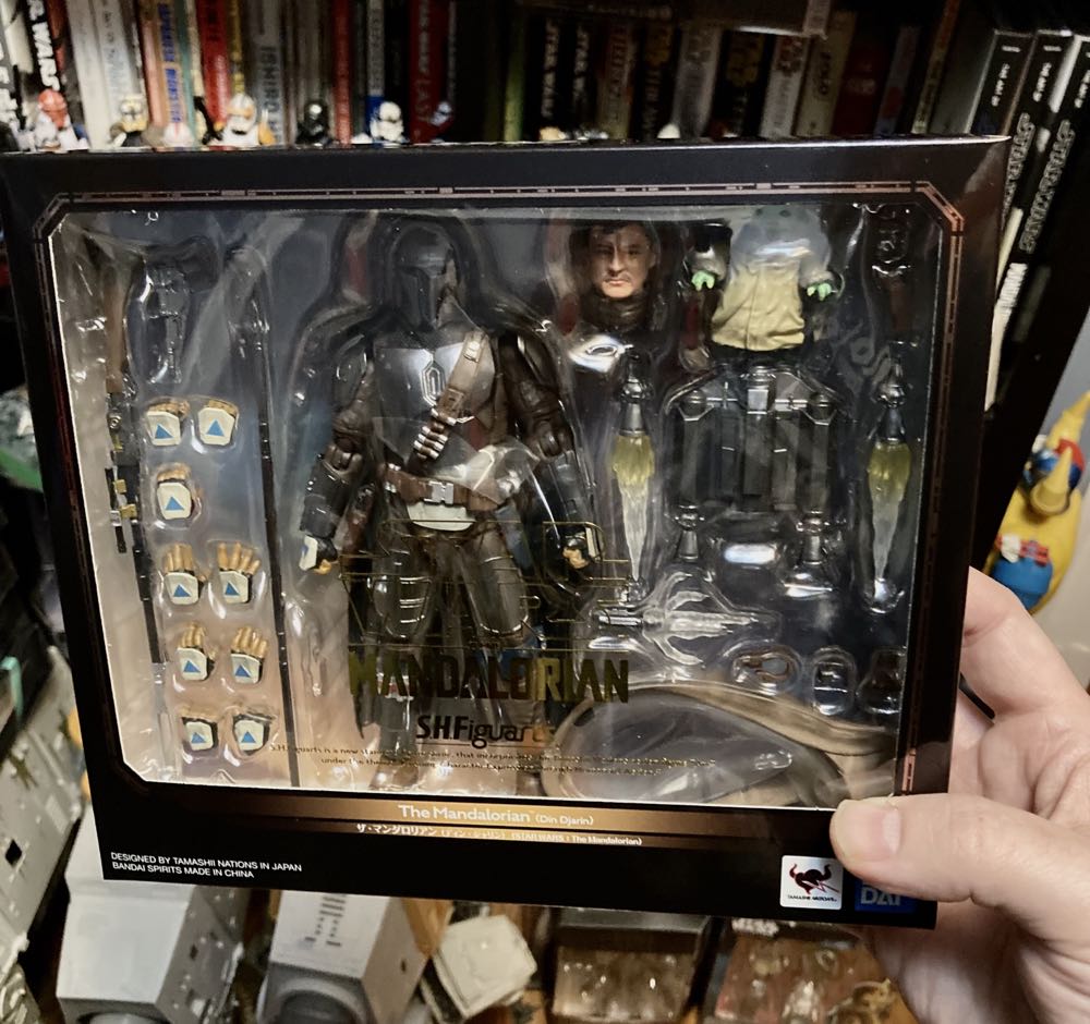 The Mandalorian (Din Djarin) & Grogu (The Child) 2-Pack - Bandai Tamashii Nations (Star Wars: The Mandalorian) action figure collectible [Barcode 4573102620880] - Main Image 4