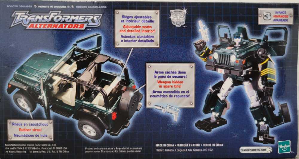 Hound 1st Boxed - Hasbro (Alternators) action figure collectible - Main Image 3