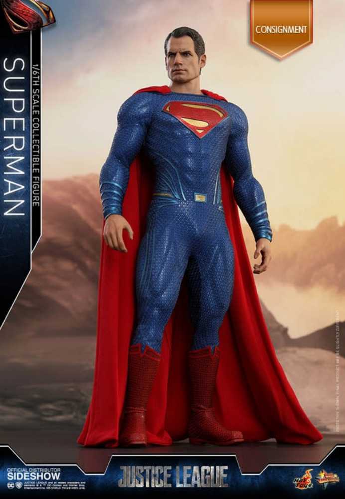 Hot Toys 1/6th Justice League Superman - Hot Toys / Sideshow (1/6 Scale Collectibles) action figure collectible - Main Image 2