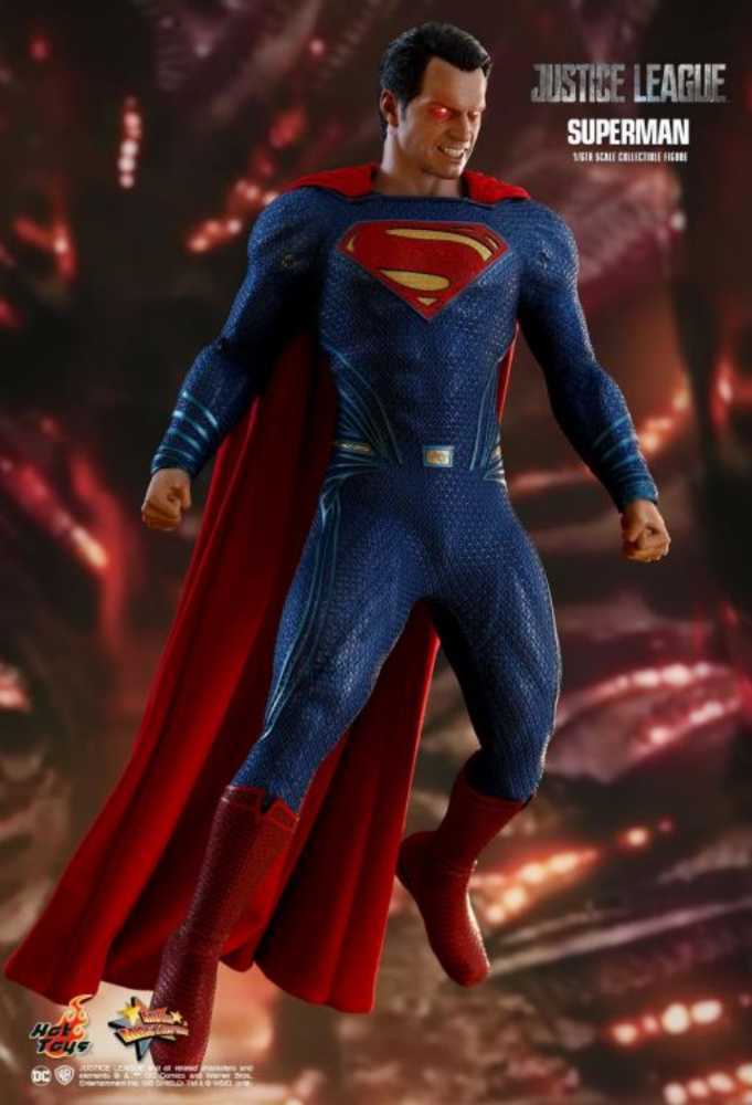 Hot Toys 1/6th Justice League Superman - Hot Toys / Sideshow (1/6 Scale Collectibles) action figure collectible - Main Image 3
