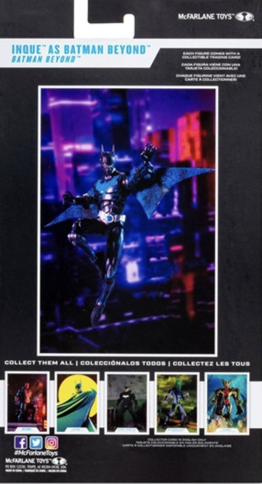 DC Multiverse Inque As Batman Beyond - MacFarlane Toys (Batman Beyond) action figure collectible - Main Image 2