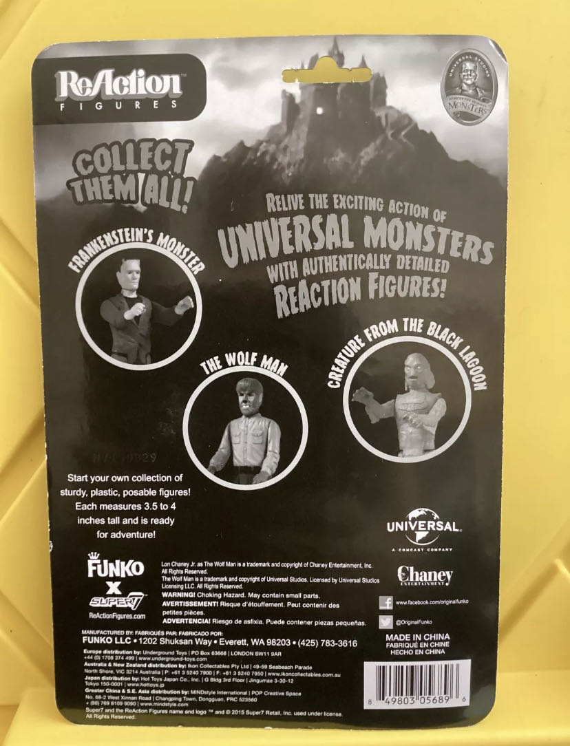 The Wolfman - Super 7 (Universal Monsters) action figure collectible - Main Image 2