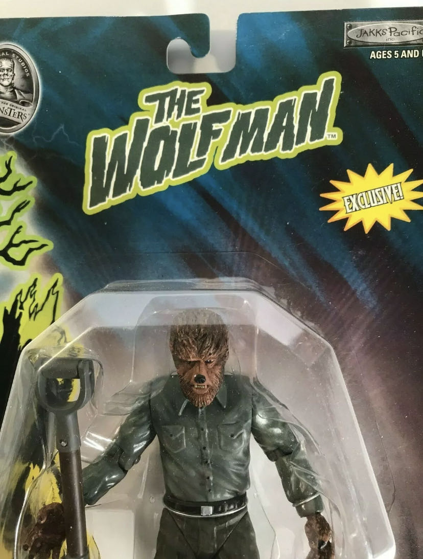 The Wolfman - Jakks Pacific (Universal Monsters) action figure collectible - Main Image 2