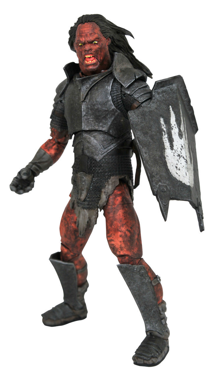 Diamond Select - Lord of the Rings - URUK-HAI ORC - Diamond Select Toys (Lord Of The Rings DST) action figure collectible [Barcode 699788840863] - Main Image 2
