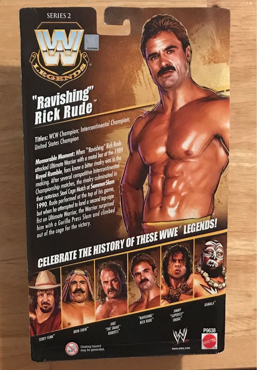 Legends Series #2 - Mattel (Ravishing Rick Rude) action figure collectible [Barcode 027084786668] - Main Image 2