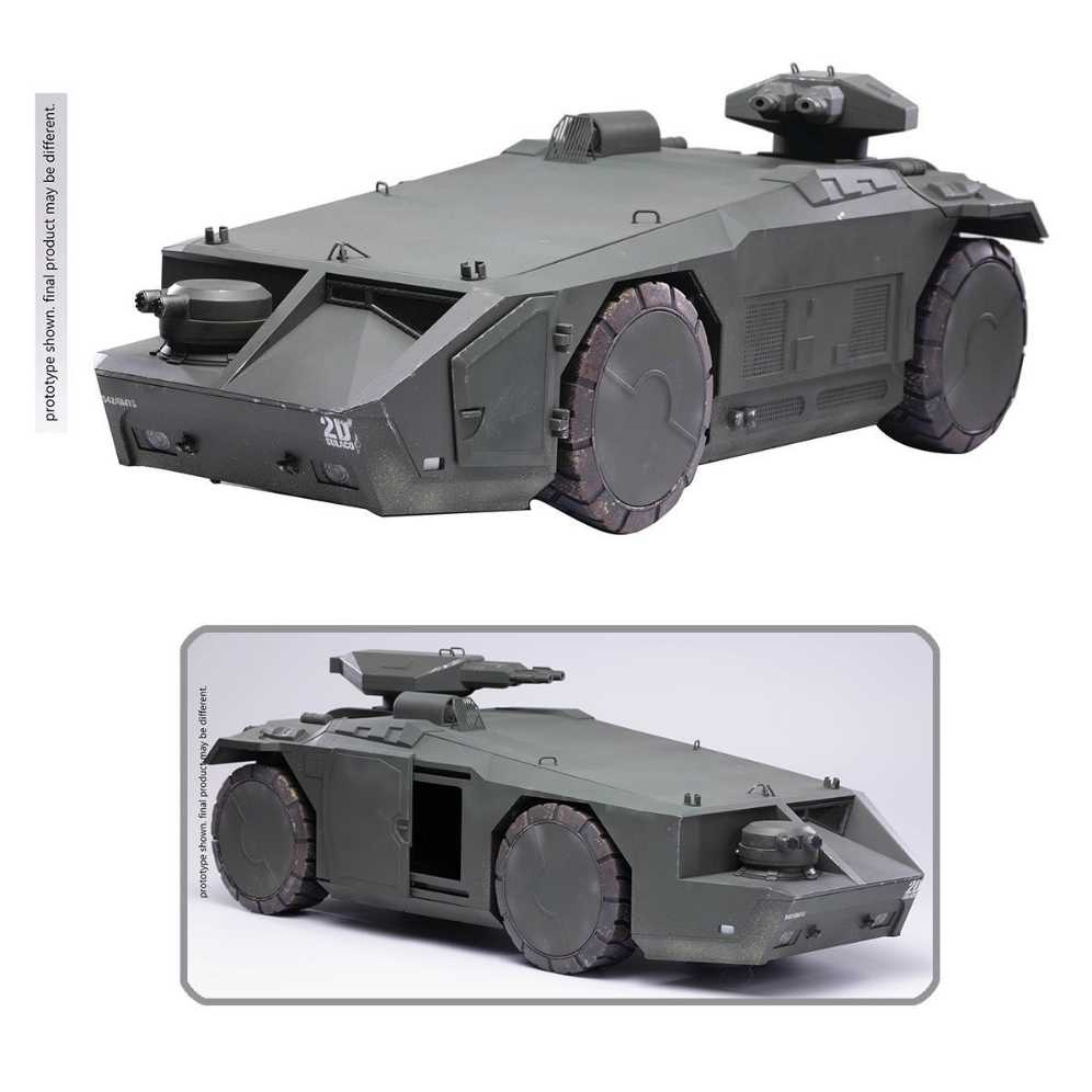 M577 Armored Personnel Carrier (Green APC) - HIYA Toys (Aliens) action figure collectible [Barcode 6957534201646] - Main Image 2