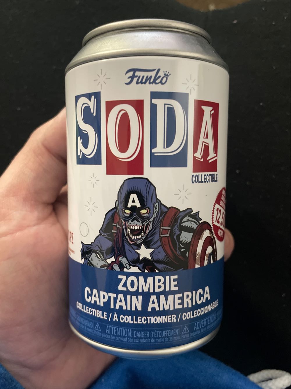 Zombie Captain America - Funko (Funko Soda) action figure collectible [Barcode 889698549585] - Main Image 2