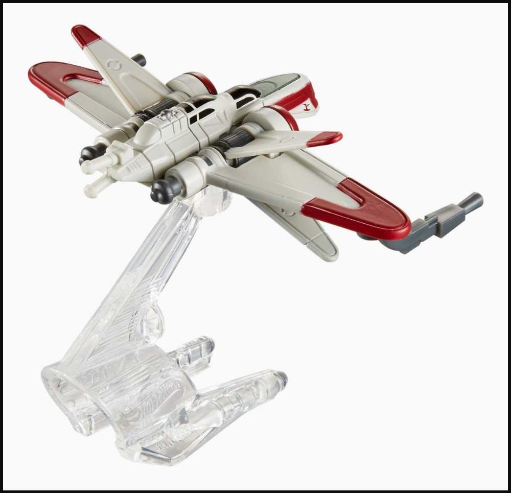 Hot Wheels Star Wars Vehicle ARC-170 Starfighter  - Hot Wheels from Mattel (Star Wars Hot Wheels) action figure collectible [Barcode 887961285208] - Main Image 3