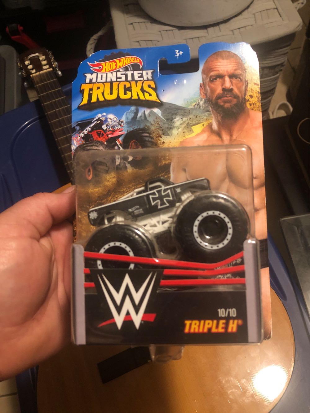 Hot wheels wwe Monster Trucks Triple H 10/10  action figure collectible [Barcode 887961733600] - Main Image 1