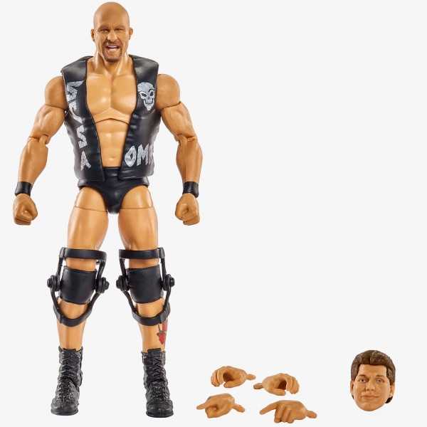 “Stone Cold” Steve Austin (2021) - Mattel (WWE Elite Collection Series) action figure collectible [Barcode 194735083558] - Main Image 3