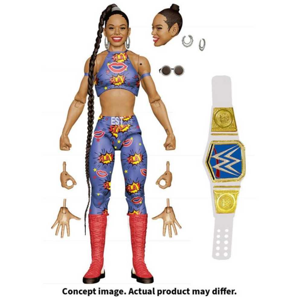 WWE Elite - Bianca Belair - Mattel (Wwe Elite) action figure collectible [Barcode 194735021536] - Main Image 3