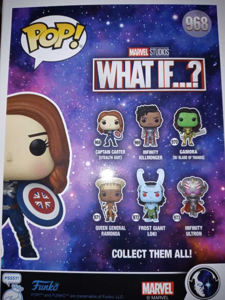 Captain Carter - Funko (Marvels What If...?) (MARVEL) action figure collectible [Barcode 889698586535] - Main Image 2