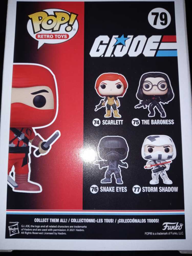 G.I. Joe: Cobra Red Ninja #79 - Funko (G.I. Joe) (G.I. Joe) action figure collectible [Barcode 889698561112] - Main Image 2