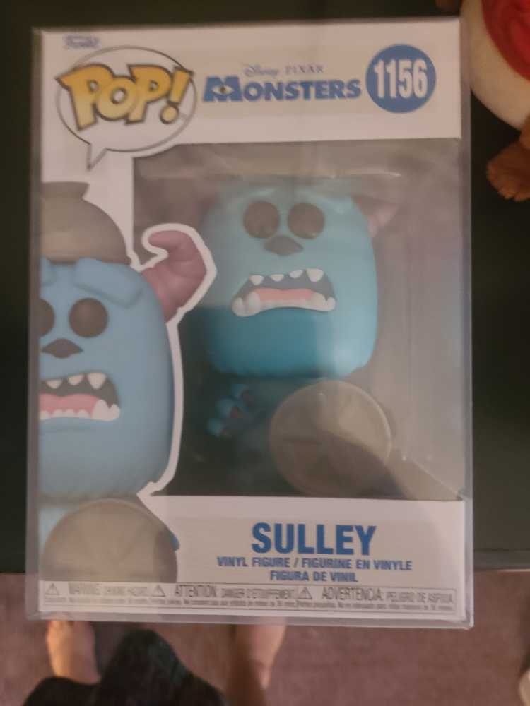 Disney 1156 Sulley Pop Monsters Inc 20th  action figure collectible [Barcode 889698577441] - Main Image 2