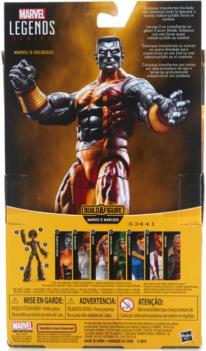 Marvel Legends 20 Colossus : Simone Bianchi Version (Marvel Legends Warlock) - Hasbro (Marvel Legends) action figure collectible [Barcode 630509502202] - Main Image 2