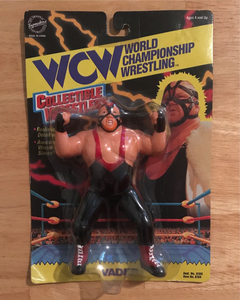 WCW OSFTM Series 1: Vader - WCW Original San Francisco Toymakers Inc. (WCW OSFTM Series 1) action figure collectible [Barcode 747005081046] - Main Image 1